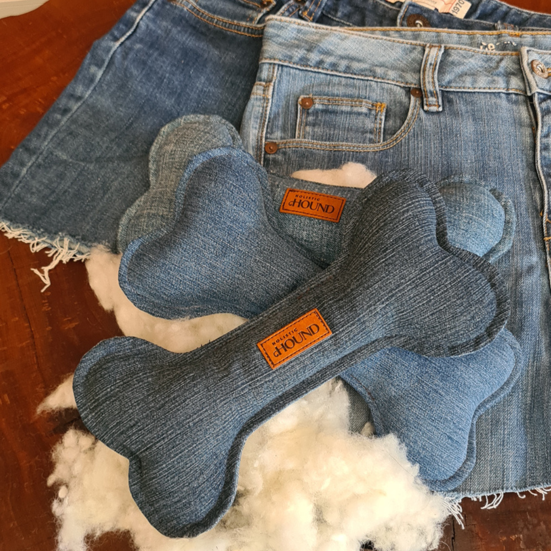 Denim Hound Bone
