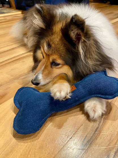 Denim Hound Bone